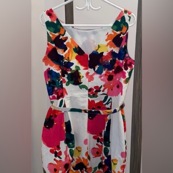 Eliza J cotton floral dress M/L - Picture 6 of 9